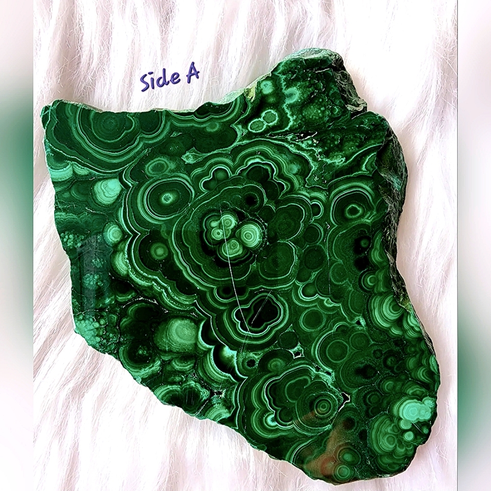 Large Malachite Polished Slab